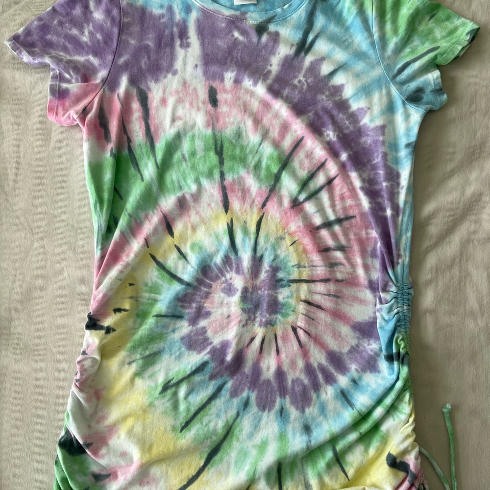 PINK Victoria's Secret Tie-Dye T-shirt Dress